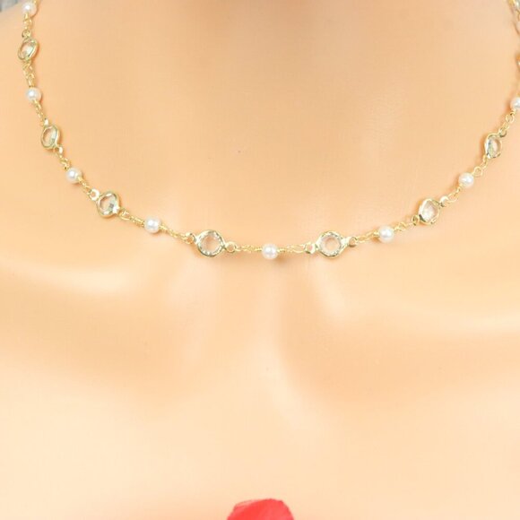 "Minimalist Necklace Chain, Elegant Jewelry for Women & Girls | MLCRC1708 - Picture 9 of 10